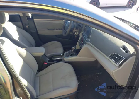 2018 Hyundai Elantra Sel from USA, damaged, VIN 5NPD84LF3JH361860